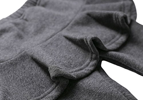 Little Girls' Solid Winter Footless Tights Fleece Lined Pantskirts3