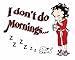 Midsouth Products Betty Boop Mug With Spoon I Don't Do Mornings