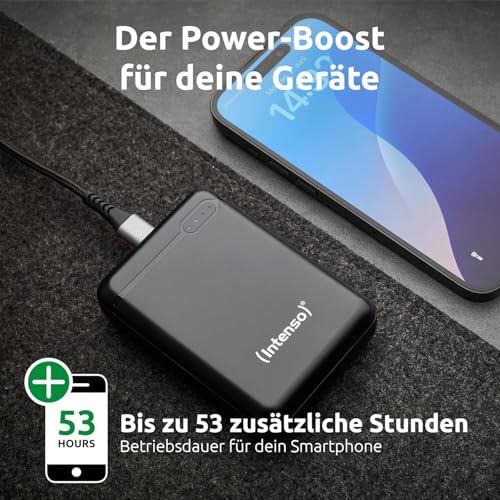 Intenso Powerbank XS10000 - 10000 mAh Externer Akku für iPhone & Samsung – Ansicht 2