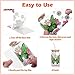 UV DTF Cup Wraps for 16 oz Glass Cups, 10 Sheets Rub on Transfers for Crafts, Butterfly Uvdtf Decals Stickers for Tumblers, Libbey Cups, Furniture, Wood, Vinyl Wrap Bulk