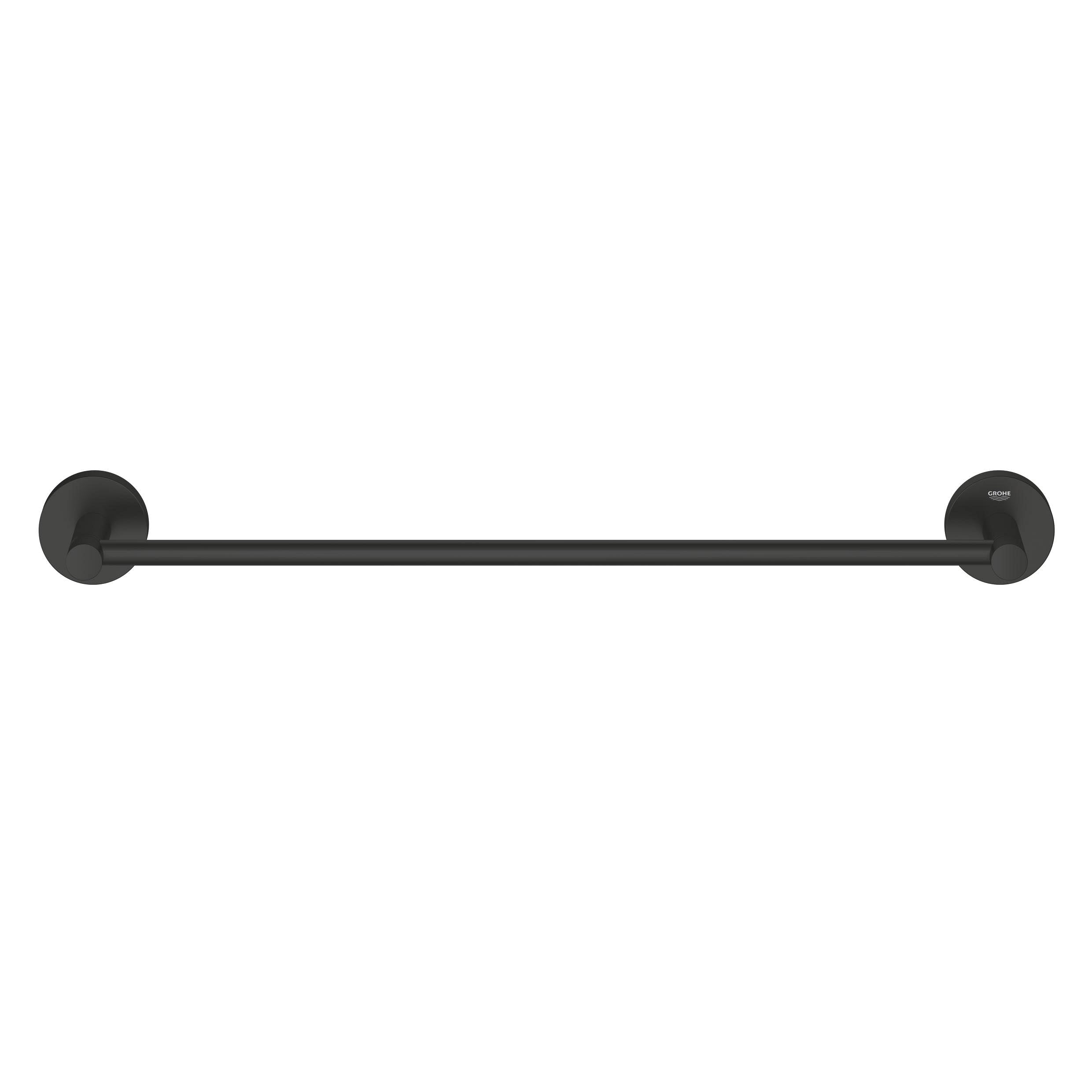 GROHE Start Quickfix, Toallero de Metal, Negro Mate 411972430