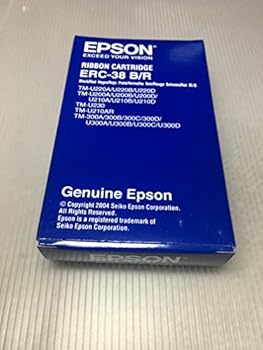 Epson ERC-38 Farbband für TM300 rotschwarz