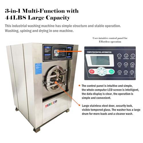 WYDDDARY Industrial Washer 3-in-1