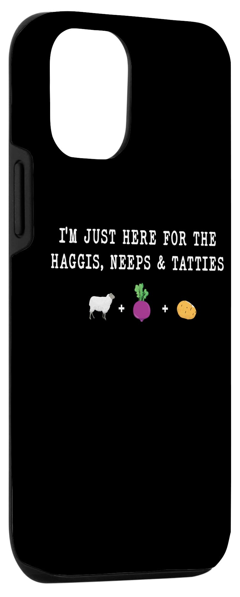 iPhone 15 Haggis, Neeps & Tatties For Scottish Highland Games Case - Image 3