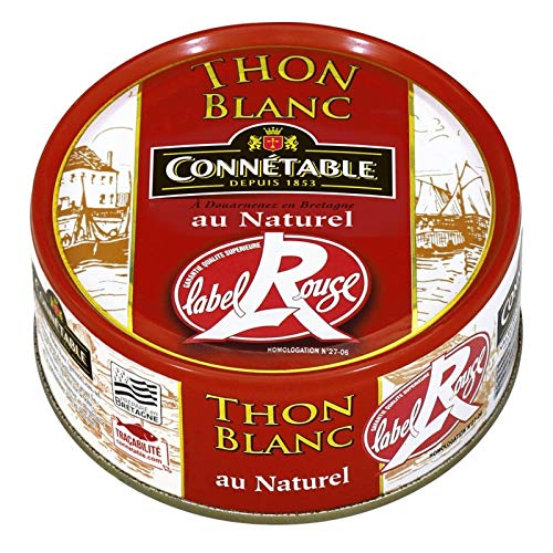 CONNETABLE - Thon Blanc Germon Au Naturel Label Rouge 120G - Lot De 3 - Offre Special