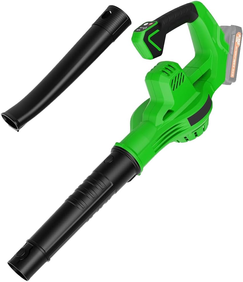 Cordless Leaf Blower, 2 Speed, 2 * 20V Batteries, Charger, Lightweight