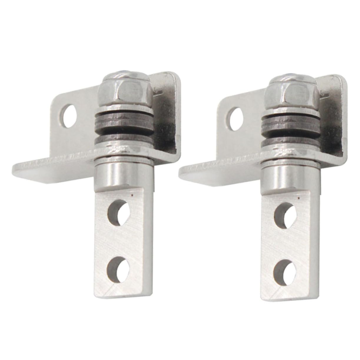 CIYODO 2pcs Door Pivot Heavy Duty Door Hinge Rotaing Hinge Door Rotating Hinge Door Shaft Hinge Furniture Hinges Hinge for Door Hinges for Furniture White