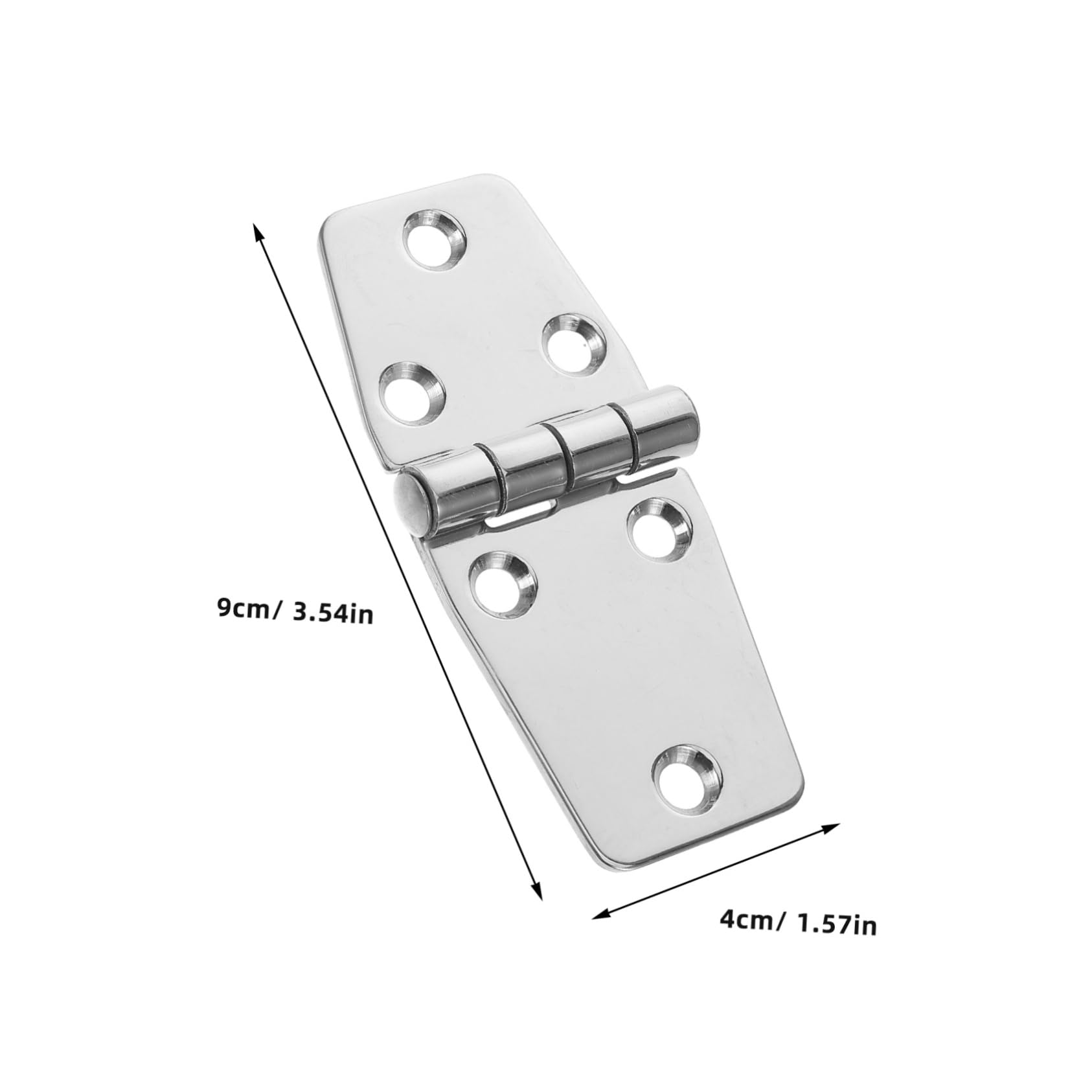 VICASKY Marine Stainless Steel Hinge Robust Yacht Door Hinge Boat Hardware Heavy Duty