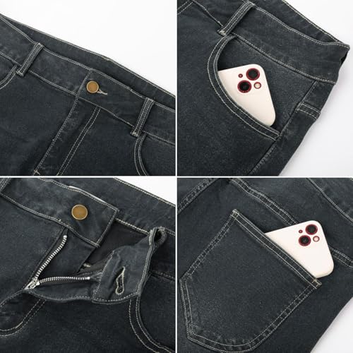 Jean bootcut grande taille stretch qui galbe la silhouette - 7