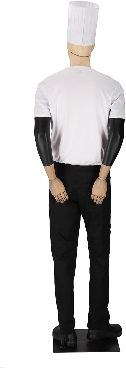 UNSER Chef Toque Tall Hat Professional Kitchen Uniform