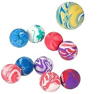 BLUECHOLON Springbälle, Bouncing Balls, Set mit 10 Stück, mehrfarbig, Spielzeug für Kinder