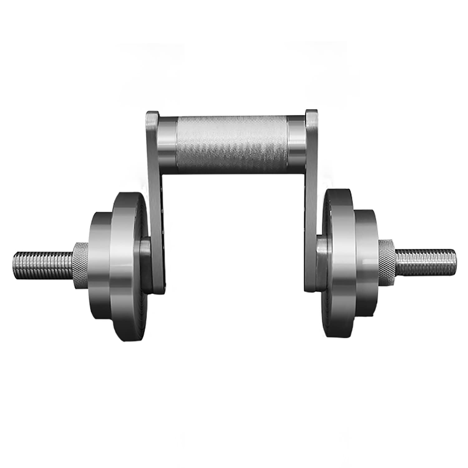 LBWF Arm Wrestling Sports Handle, Forearm Wrist Exerciser Arm Wrestling, 304 Stainless Steel, Anti-Slip Texture,Freely Adjustable Gear, For Muscle Strength Training