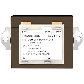 Hiorucet 24V 40VA Furnace Transformer for Furnaces/HVAC