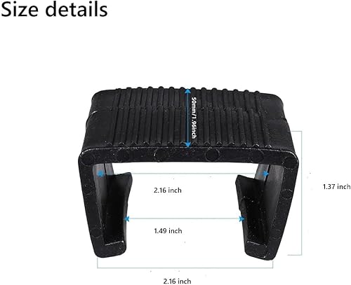 Miniatura 2 de SUQ I OME Paquete de 10 clips medianos de ratán para muebles de patio al aire libre, mimbre para patio, modular, sofá, silla, sujetadores