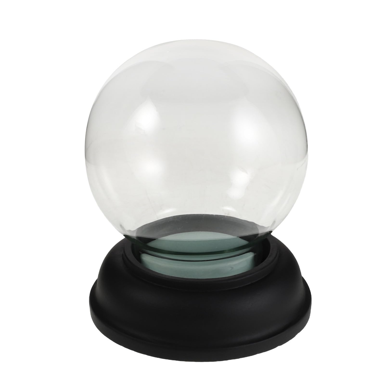 Bolas de nieve de vidrio de 80 mm para manualidades DIY y proyectos creativos