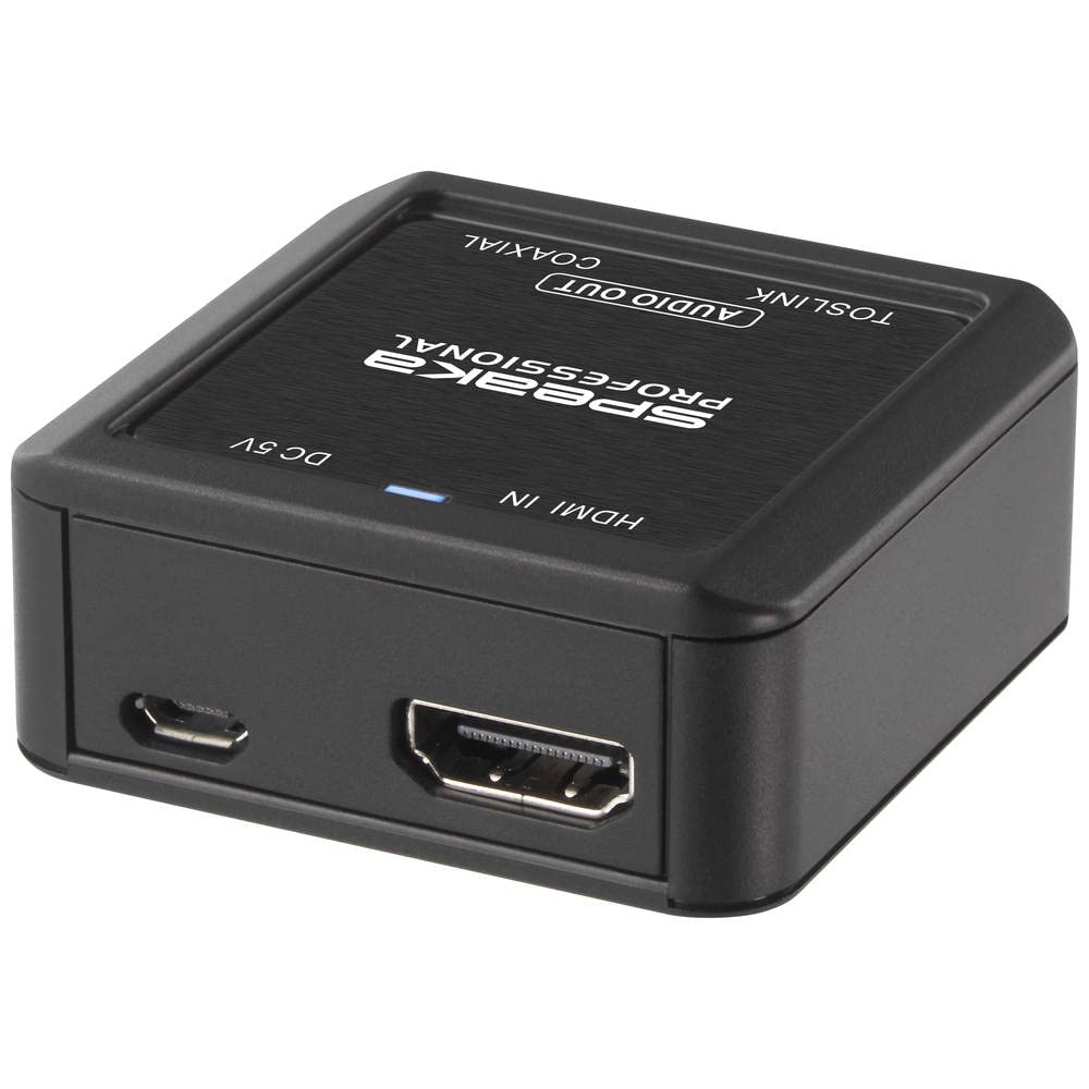 SpeaKa Professional Audio Konverter [HDMI - Koaxial, Toslink]