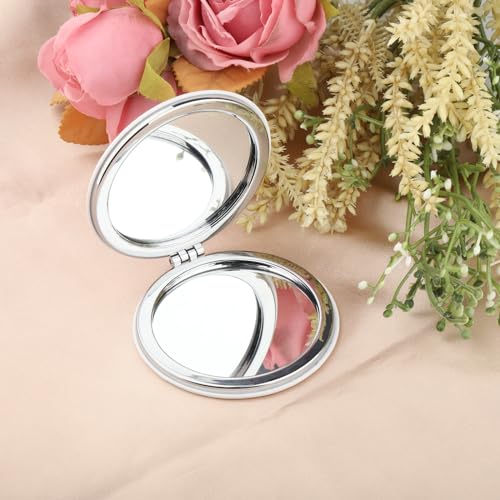 Espejo Redondo Compacto de 7 cm para Maquillaje miniatura 4
