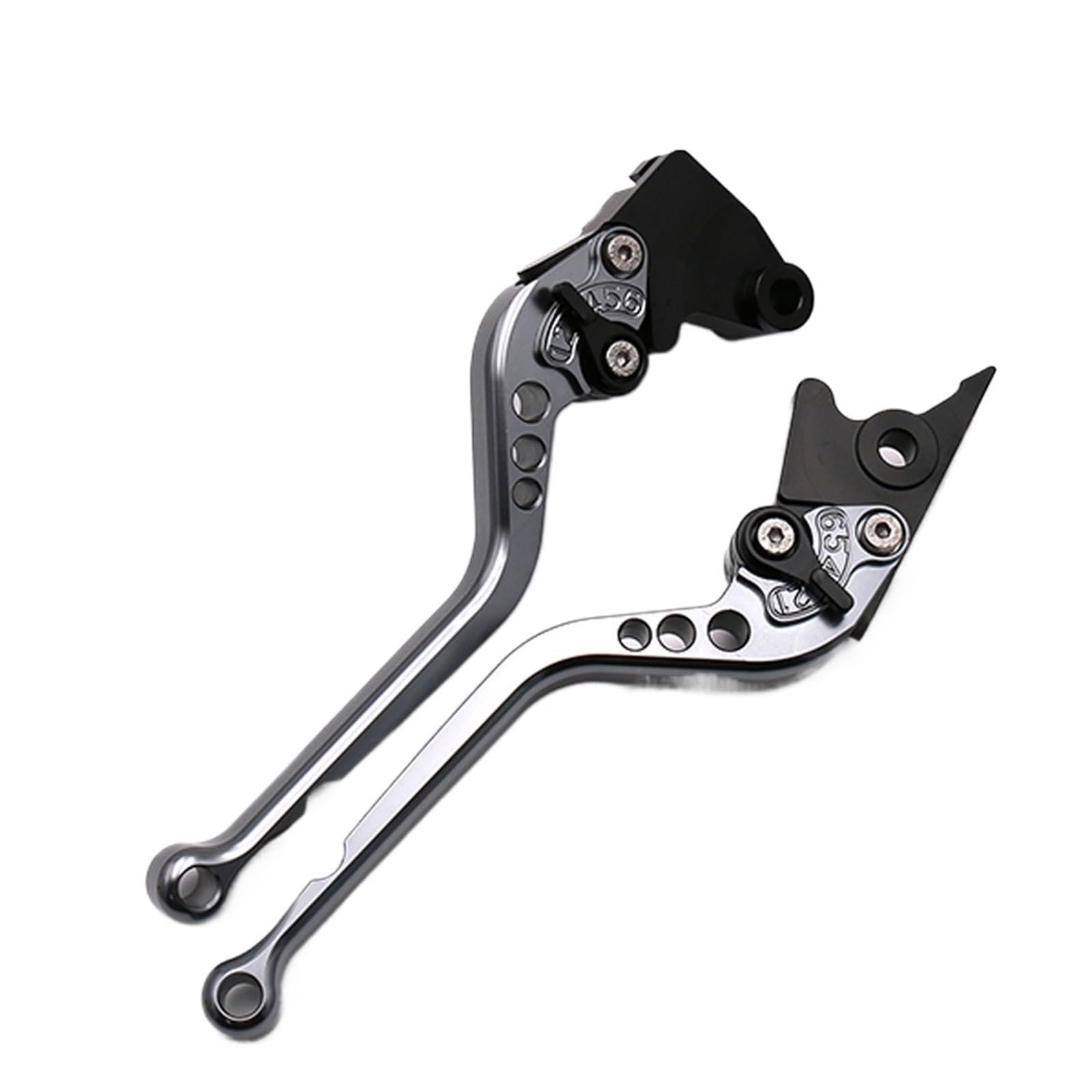 Pbqenxb Break and Clutch Levers for Thruxton 2016-2018 for Bonneville T120/Black/Nero/T100 2016-2019 Motorcycle Long/Short Brake Clutch Levers