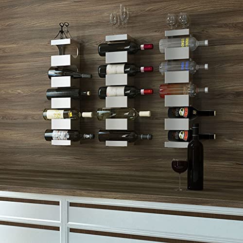 image for brightmaison Alex Wine Rack Wall Mounted, Wine Bottle Holder for 5 Bot
