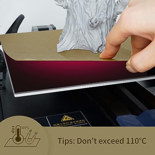 Image of 3 idea Imagine Create Print Anycubic Spring Steel Magnetic Platform for Vyper