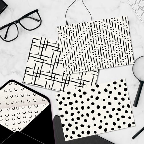 Tarjetas geométricas OXYLIPO perfectas para notas de agradecimiento 6