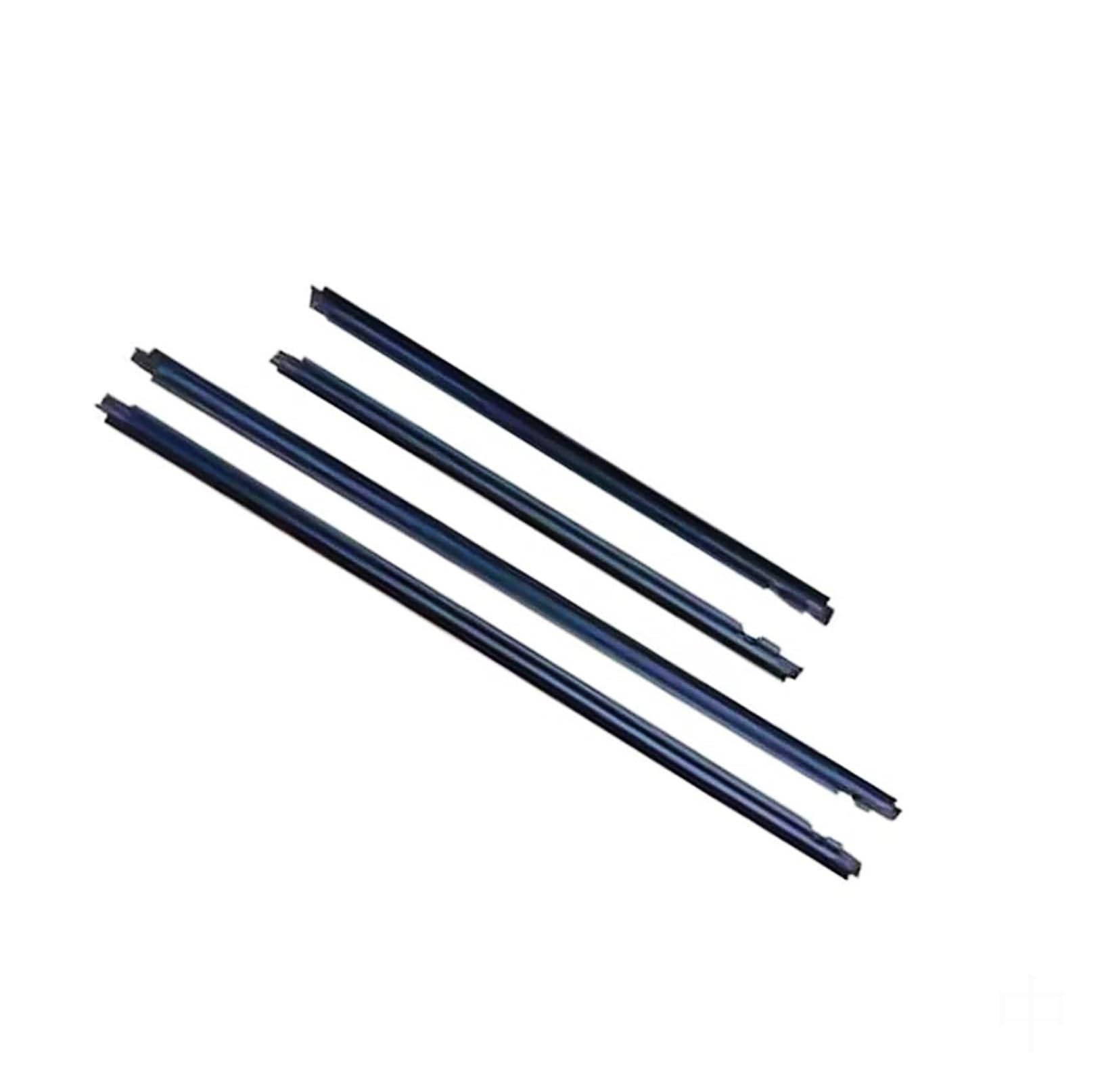 Beltline Molding for Nissan for XTrail T30 2001-2006 Window Weatherstrip Trim Rubber Door Moulding Black 4Pcs (OE# 80821-8H300)
