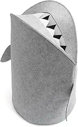 Oikos - Cesto Infantil de Feltro Tubarão