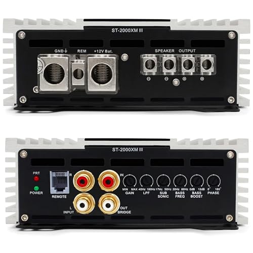 Zapco ST-2000XM III Monoblock 2000W RMS Class D Amplifier