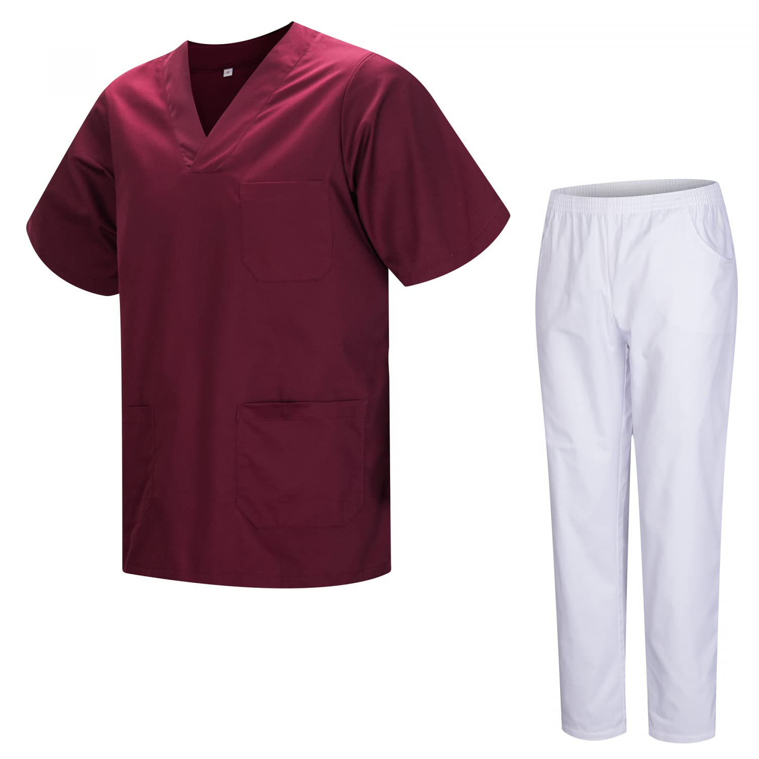 MISEMIYA Uniforme Sanitario Unisex Kz-817-8312-blanco Uniforme Sanitario Unisex KZ-817-8312-BLANCO Unisex adulto (Pack de 1) — view 24