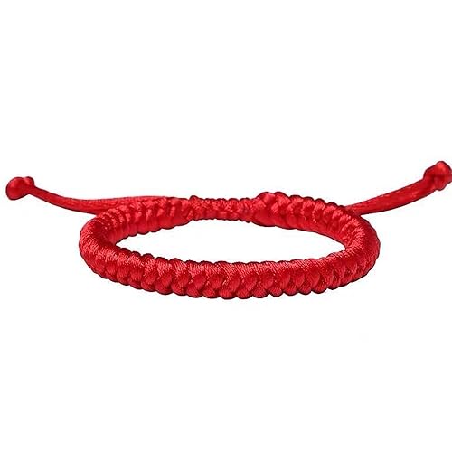 HMdreart Authentic Blessed Tibetan Buddhist Bracelet, Handmade Rope Lucky and Knot Protection Bracelet with Talisman for Child, Men and Women,
