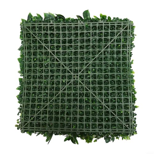 Tapis de gazon artificiel vert 50x50 cm plaque synthétique résistante extérieur - 4