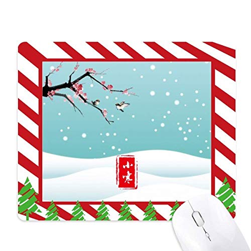 Tapis de souris canne de Noël idéal pour décorer et organiser votre bureau en hiver