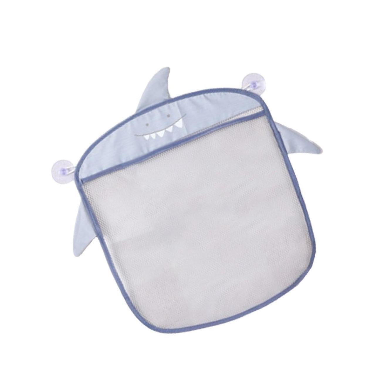 Quxvuis Grey Stylish Baby Bath Time Toy Tidy Storage Hanging Bag Durable Bathroom Organiser Net, 39X35cm