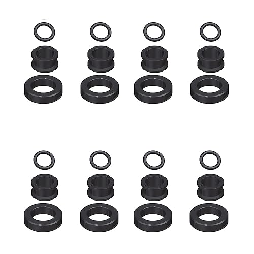 Vista 13 de Juego de 8 sellos de junta tórica de inyección de combustible para FBY2850