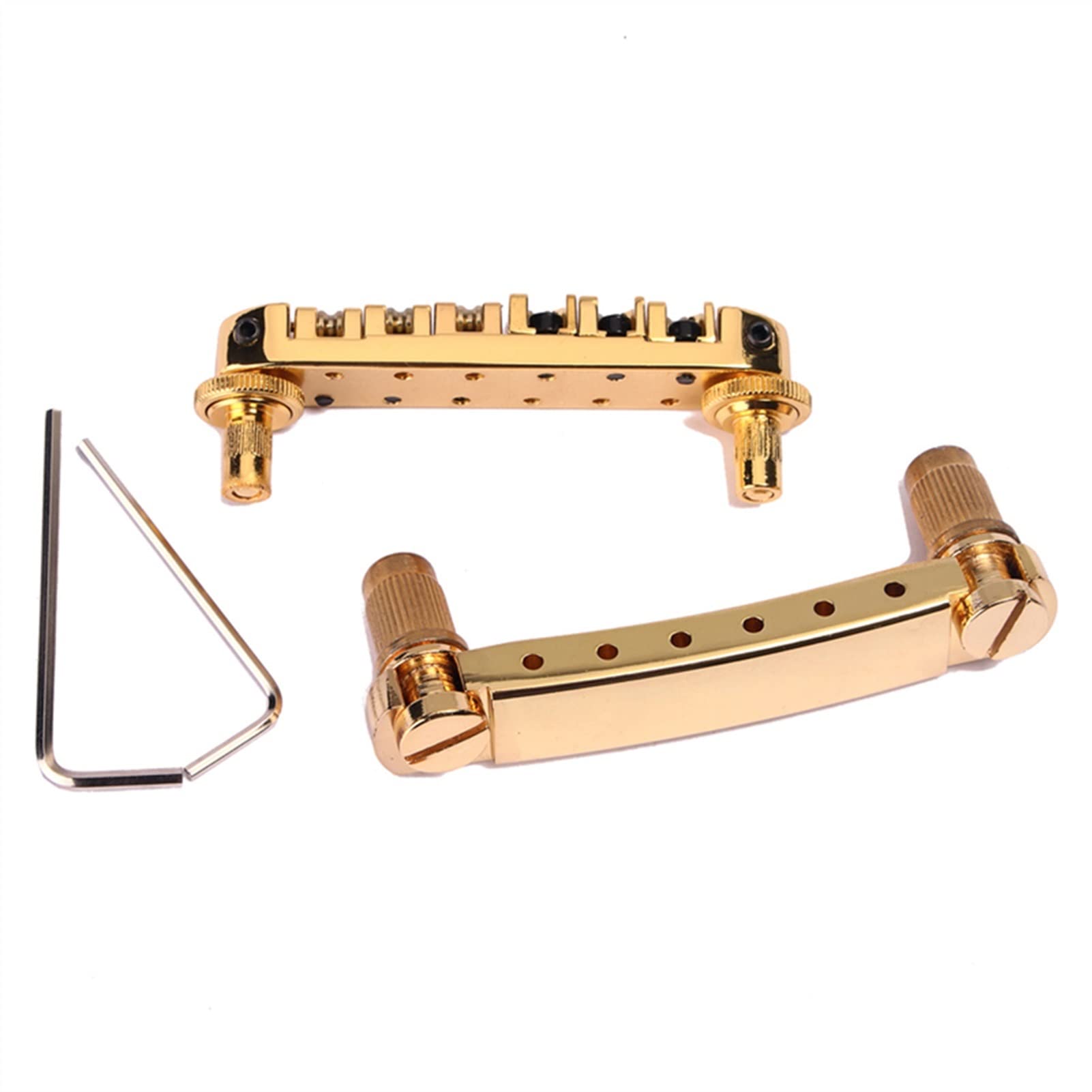 Parti di ricambio chitarra Ponte Di Sella In Oro Per Chitarra Elettrica