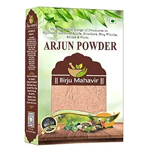 BIRJU MAHAVIR Generic Arjun Chaal Powder Terminalia Arjuna (400 g), (Model: BMKB-51)