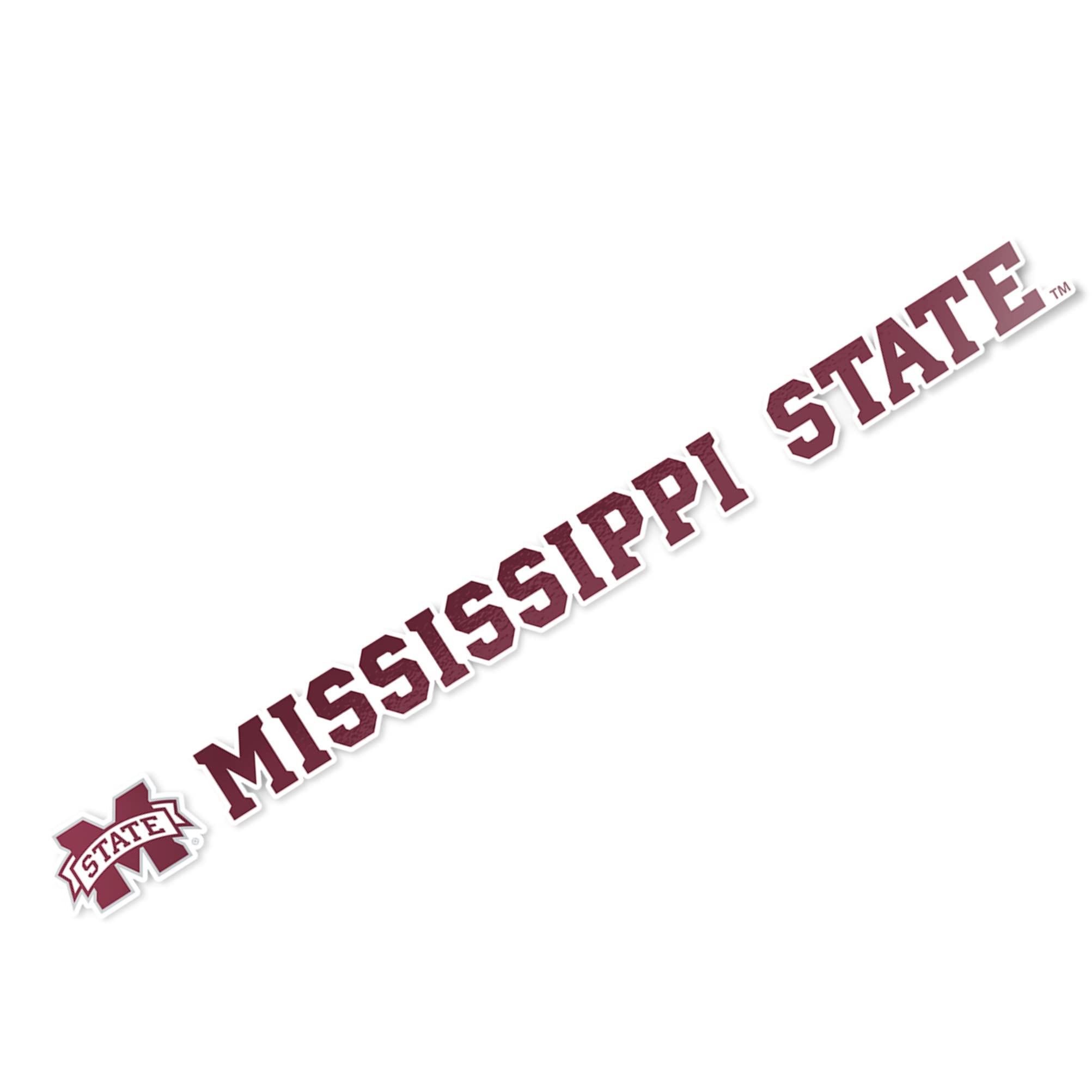 Mississippi State Bulldogs 15" Vinyl Decal Sticker - Hail State Logo For Car, Laptop, Water Bottle