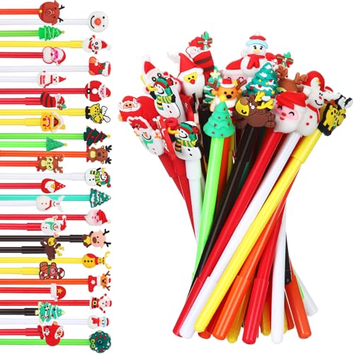 Qilery 100 Pcs Christmas Pens Gifts Bulk for Coworkers Adults