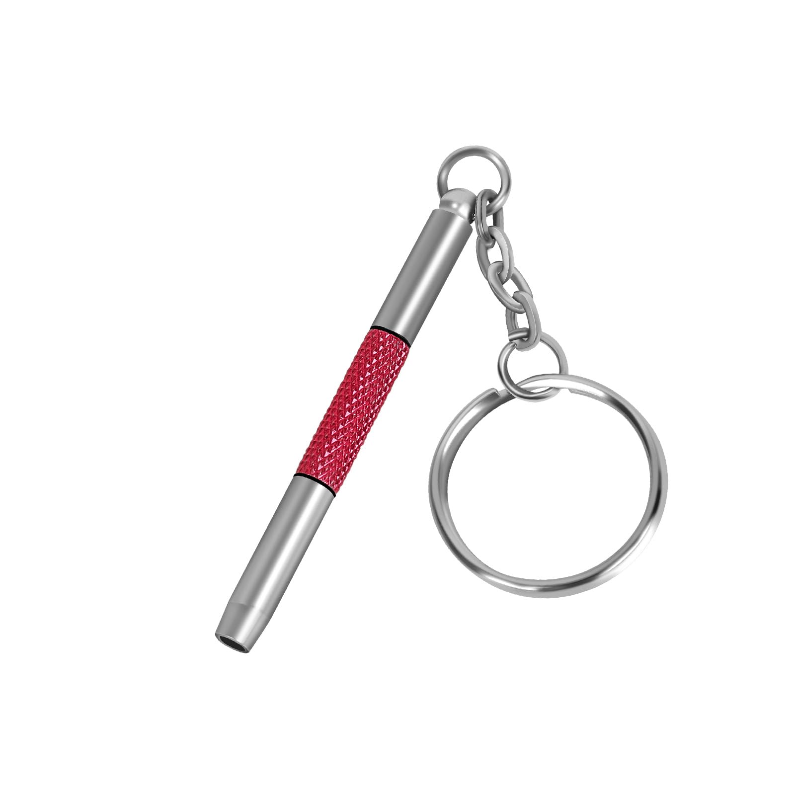 UNEAKEyeglass Screwdriver Repair Kit Red Precision 3 in 1 Mini Screwdrivers Set Keychain Glasses, Sunglasses, Sunglass, Watch, Electronics, Eyeglasses, Flat Head, Phillips, Hex