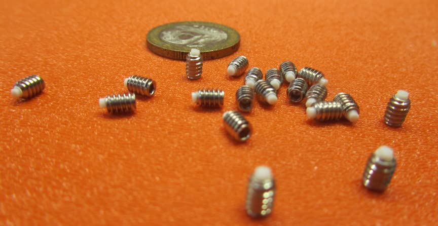 18-8 Stainless Steel Nylon Tip Set Screw 6-32 x .187