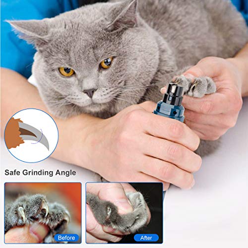 Moedor de unhas para cães grandes e pequenos, gatos, coelhos. O baixo ruído apara unhas sem esforço