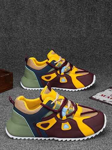 Breathable Mesh Y2K Patchwork Lightweight Comfortable Shoes for Women Casual Walking Style for Daily Streetwear with Soft Sole and Retro Aesthetic Design2