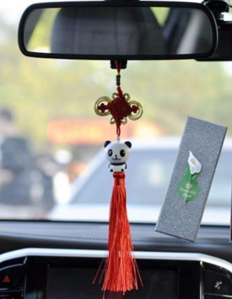 Amazon Somnus258 かわいい シャンシャン パンダ グッズ 人気商品 車 かざり 内装 アクセサリー 吊り下げ 開運グッズ 風水 運転無事 健康守り 仕事運 商売繁盛 開運 金運 財運 アップ 魔よけ 無病息災 長寿繁栄 魔除け 邪気払い 母の日 父の日 ギフト プレゼント