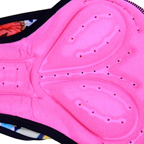 gazechimp 2pcs Mulheres Moda Underwear Gel Acolchoado Bicicleta Equitação Shorts Calças Briefs