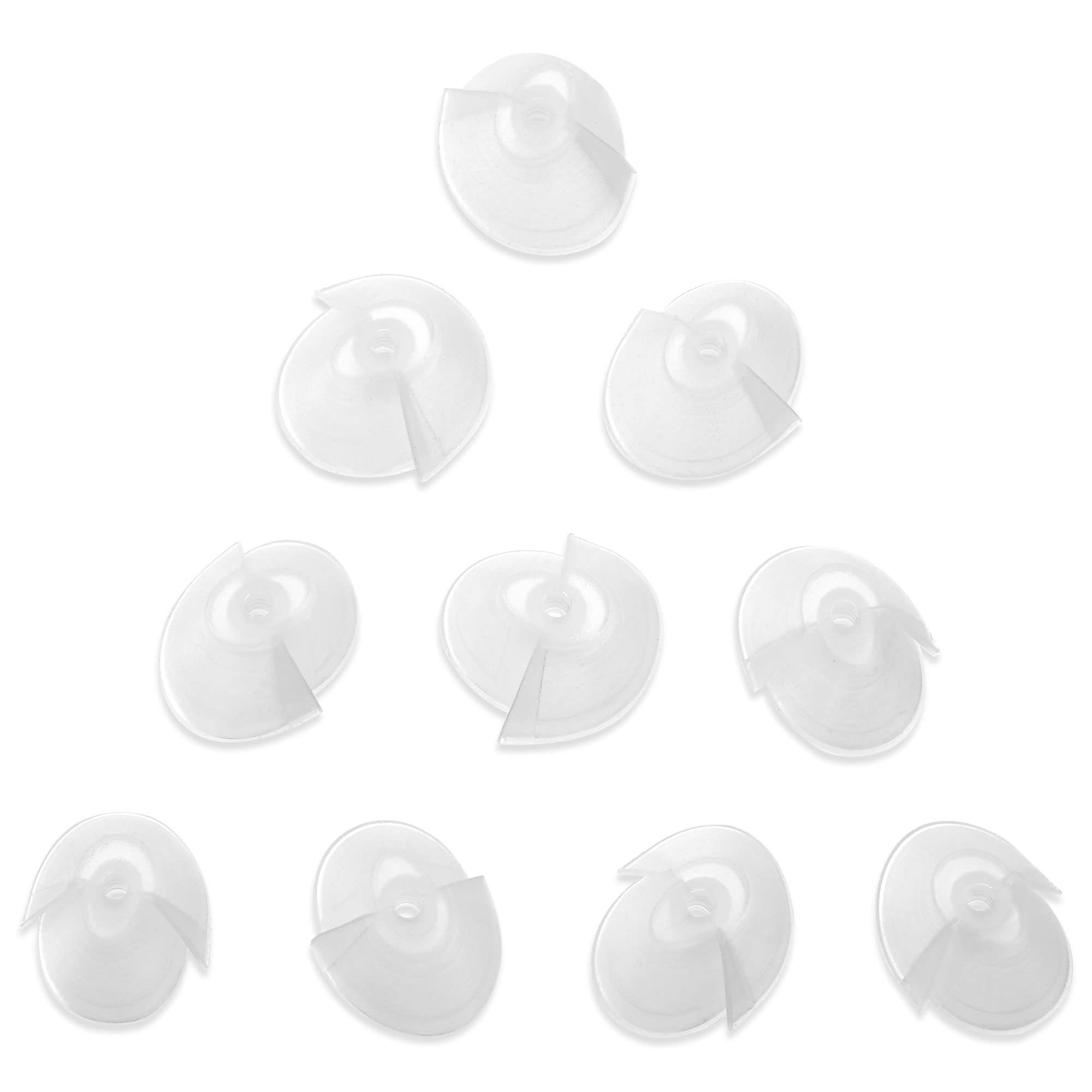 MEDca Tulipano per apparecchi acustici GN Resound Sure Fit – 10 pz punta di ricambio BTE PSAP e Open Fit, trasparente