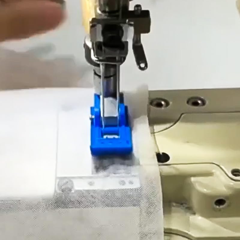 Pie para máquina de coser tipo Coverstitch Blue Plastic 5.6mm miniatura 7