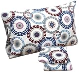 Tribeca Living Medallion Printed Deep Pocket Flannel Sheet Set, King