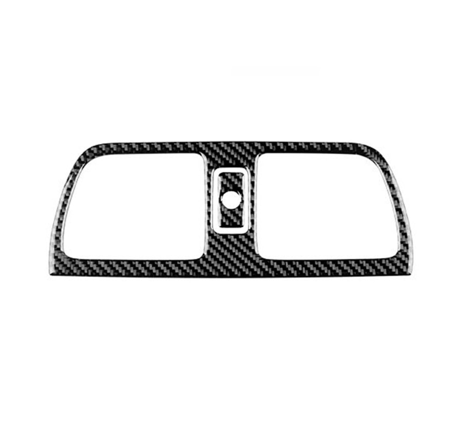 Trim Sticker Accessories Outlet Vent CD Frame Real Soft Carbon Fiber Stikcer Interior Accessories for Subaru for Impreza 2005 2006 2007 Car Interior Decoration(LHD RHD Outlet Black)