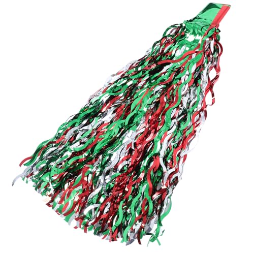 RORPOIR Desk Skirt for Teacher Disposable Table Skirt Christmas Tinsel Table Skirt Holiday Table Decor 275x75cm
