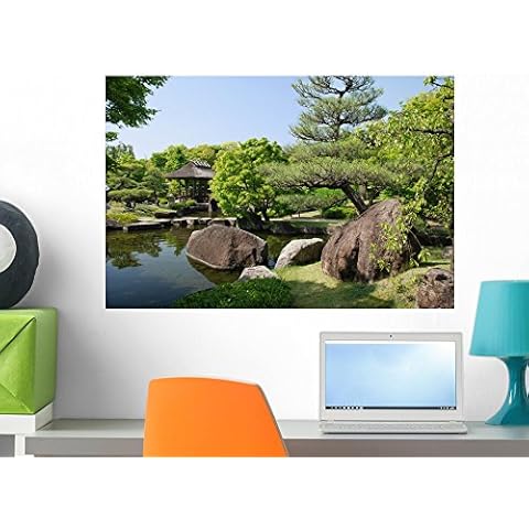 Wallmonkeys Japanese Himeji Gardens Wall Mural Peel and Stick Graphic (24 in W x 16 in H) WM326161 Cover